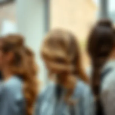 Comparison of traditional vs automatic hair styling tools