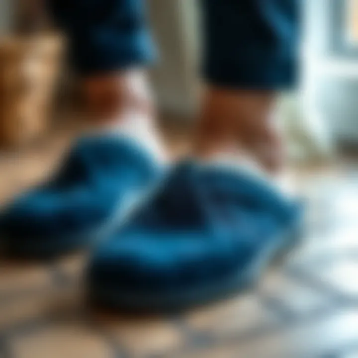Care tips for maintaining cross band slippers