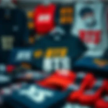 An array of BTS merchandise showcasing various items