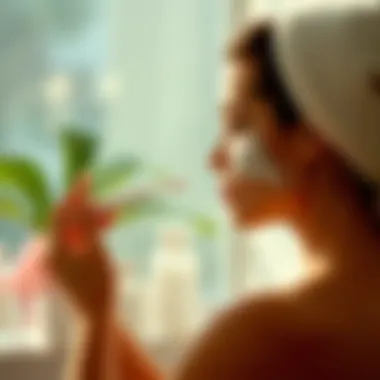 Application Techniques for Firming Cream Demonstration of application techniques for skin care