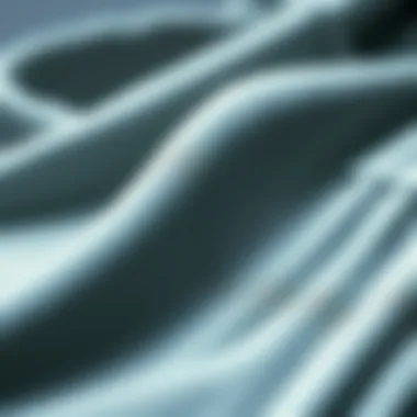 Fabric Texture of Anti-Chafing Leg Bands Close-up of the fabric texture of anti-chafing leg bands