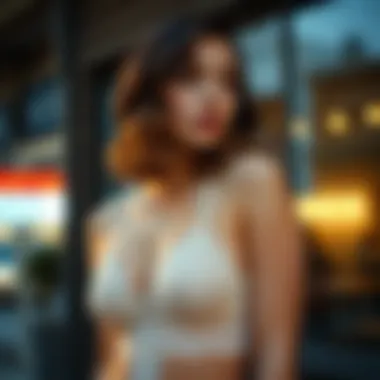 Styling Inspirations for Today's Fashion Trendy styling ideas for full coverage bralettes in modern fashion