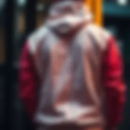 Stylish hoodie showcasing modern design