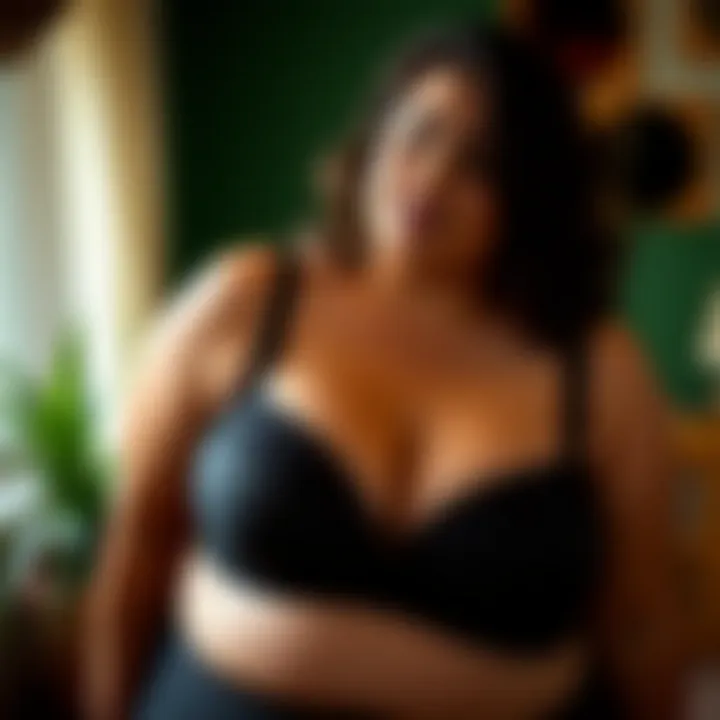 User testimonials highlighting experiences with plus size pumping bras