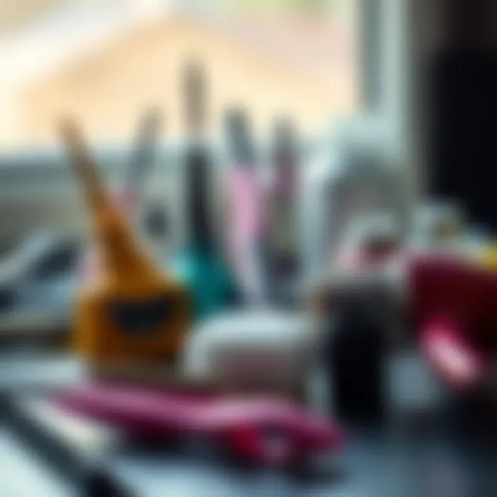 Essential tools for wig customization and care