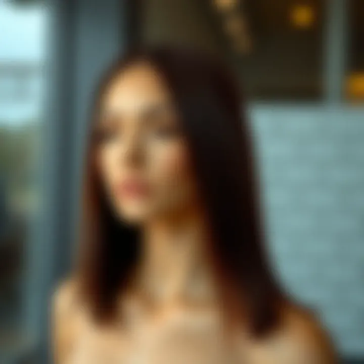 Comparative Analysis of Synthetic and Natural Hair Wigs Comparison chart of synthetic wigs vs natural hair wigs