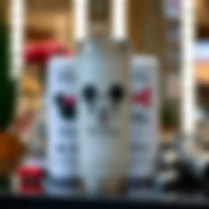 Customization Options for the Disney Tumbler Display of customization options available for the Disney tumbler