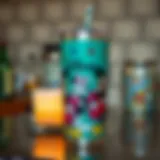 Charming design of the Disney stainless steel tumbler showcasing iconic characters