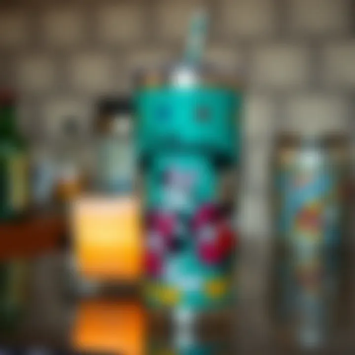 Charming Design of the Disney Tumbler Charming design of the Disney stainless steel tumbler showcasing iconic characters