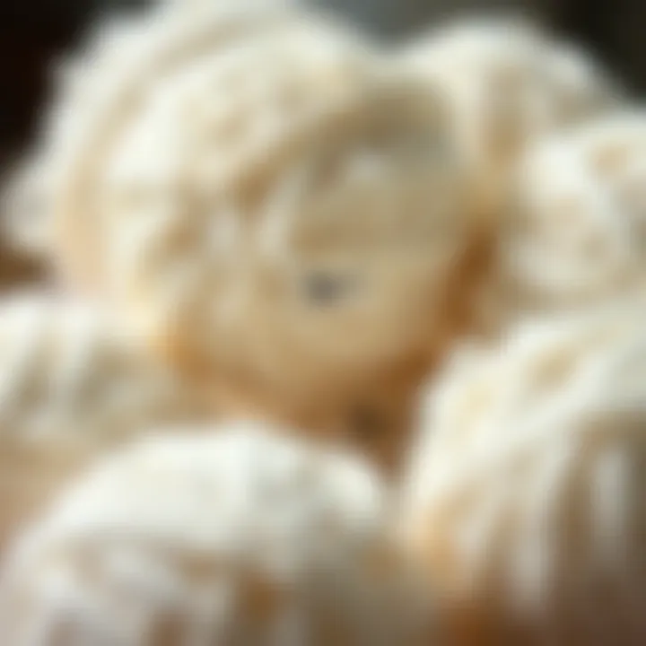 Close-up of laundry balls showing their unique texture