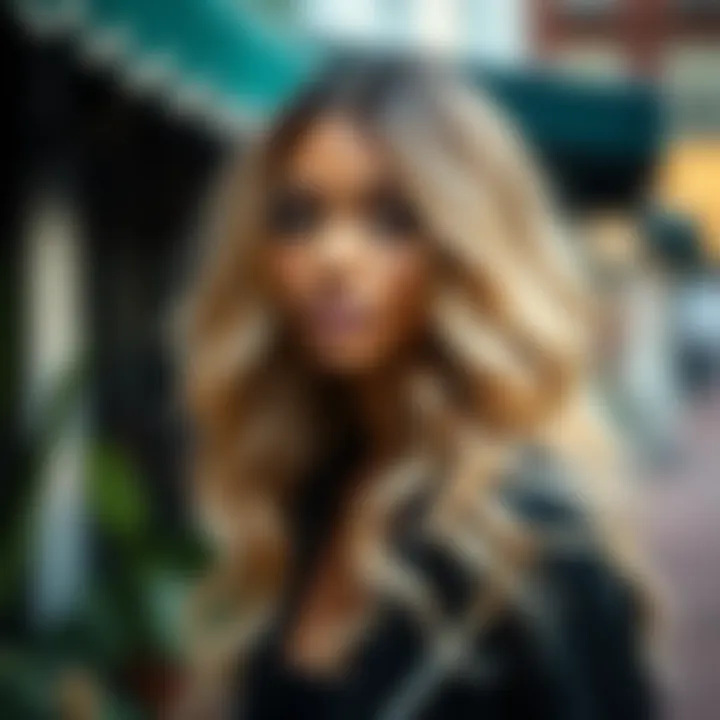 Chic Styling Possibilities with 360 Lace Front Wigs Elegant styling options featuring a 360 lace front wig for modern fashion