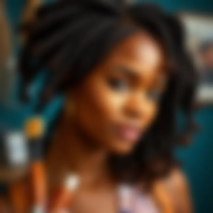 Must-Have Tools for Afro Spring Twists Essential tools and products for achieving a perfect Afro Spring Twist