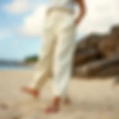 Comfort Meets Style: Lightweight Linen Pants Lightweight linen pants ideal for warm weather