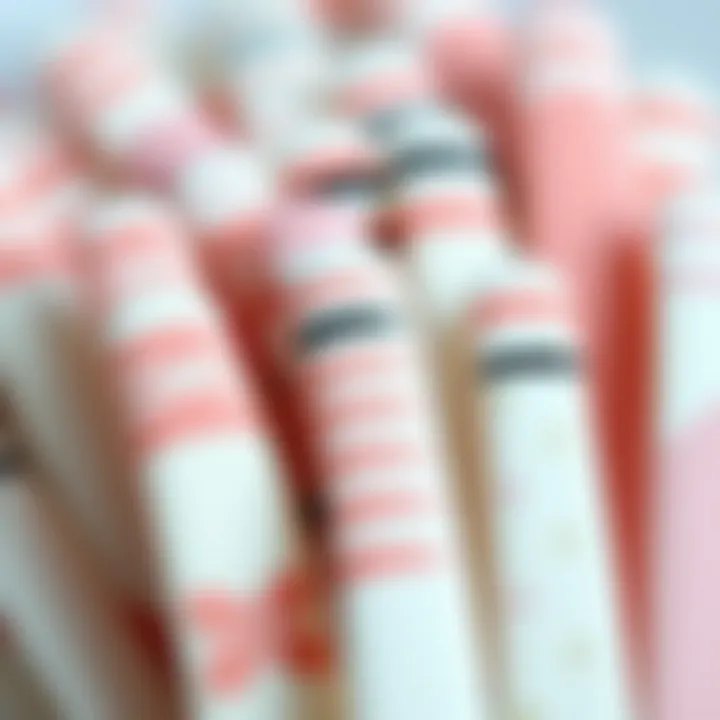 Assorted French manicure nail strips showcasing various styles