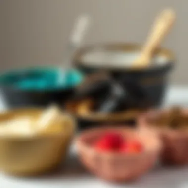 Diverse Materials of Hair Dye Bowls Bowl set showcasing various materials