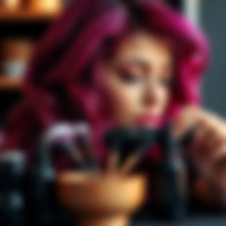 Choosing Quality Hair Dye Products Selection of high-quality dye products