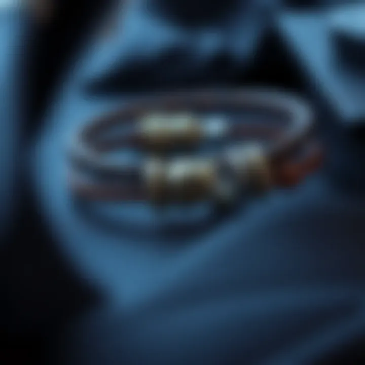 Bracelets: Where Tradition Meets Modern Aesthetics Stylish bracelets made from leather and metal with a contemporary flair