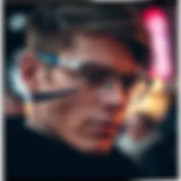 Stylish eyewear showcasing cutting-edge design and technology