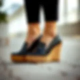 Stylish Nurse Wedge Shoes Elegant nurse wedge shoes designed for comfort and style