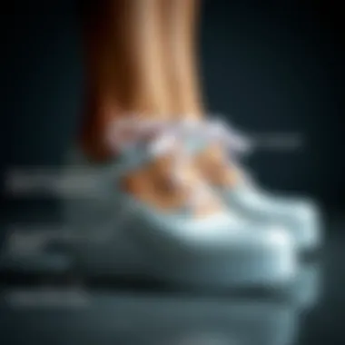 Functional Features of Wedge Shoes Key features of nurse wedge shoes highlighted for functionality