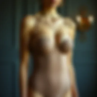 Elegant Shapewear Design Elegant one-piece shapewear with integrated bra design