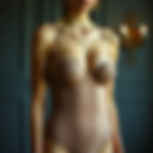 Elegant Shapewear Design Elegant one-piece shapewear with integrated bra design