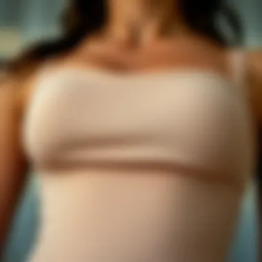 Quality Fabric and Stitching of the Waist Trainer Close-up view of the fabric and stitching that highlight the quality of the waist trainer