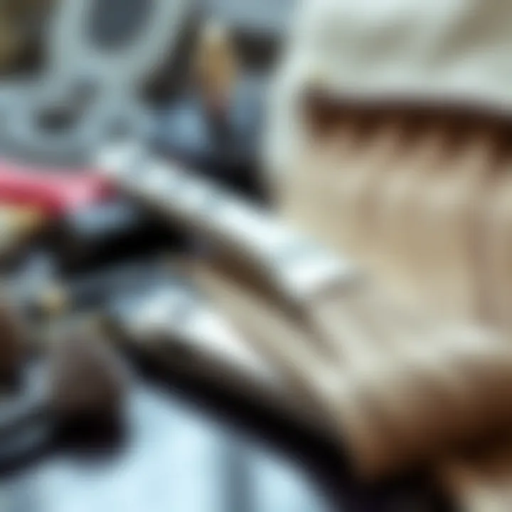 Maintenance tools for platinum hair extensions