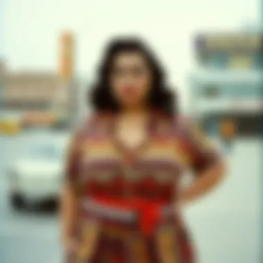 Iconic fashion advertisements highlighting plus size clothing from the 1960s