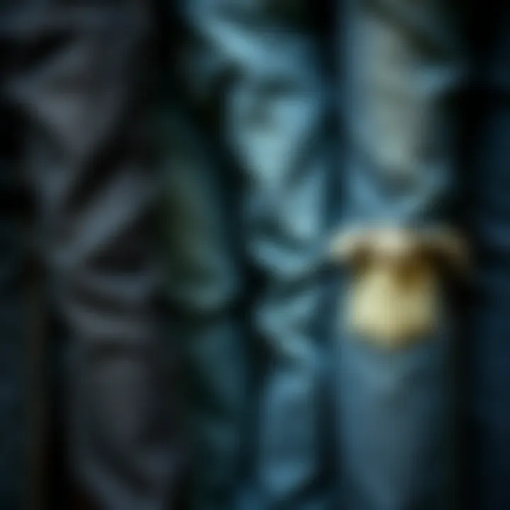 Variety of Raw Hem Jeans A collection of raw hem jeans in various washes and styles