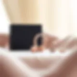 Luxurious rose gold ear stretching kit displayed elegantly