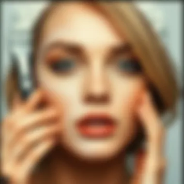 Proper Dermaplaning Technique Explained Illustration of proper dermaplaning technique on a facial outline