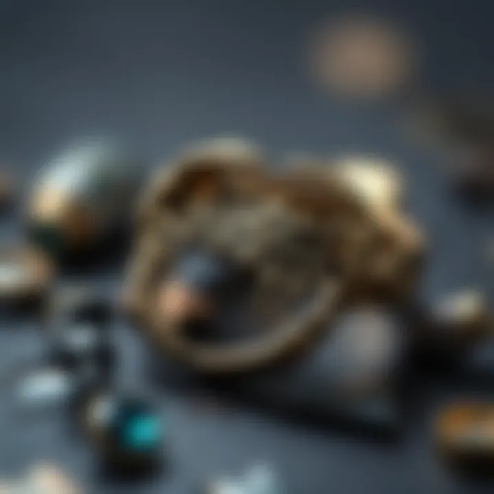 Symbolic representation of scorpion rings in culture