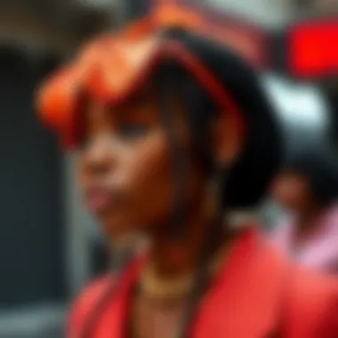 Stylish ways to wear and accessorize braided wigs