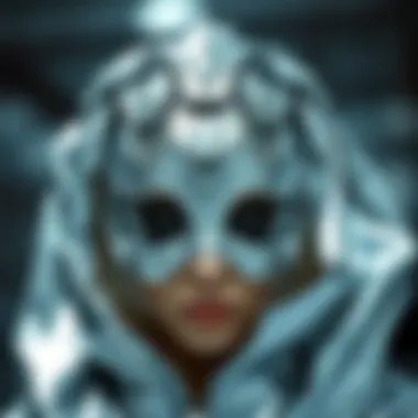 Modern Fashion Meets Silver Leaf Aesthetics A modern interpretation of silver leaf costume elements in contemporary fashion.