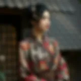 The Artistry of Design in Sleeveless Kimono Vests Elegant sleeveless kimono vest adorned with intricate patterns