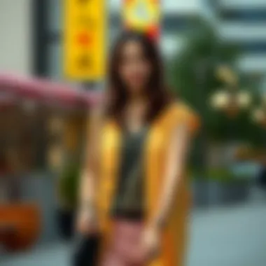 Versatility in Fashion: Styling the Sleeveless Kimono Vest A stylish outfit featuring a sleeveless kimono vest paired with a casual ensemble