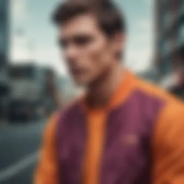 Color palette representing trendy hues in contemporary sport style