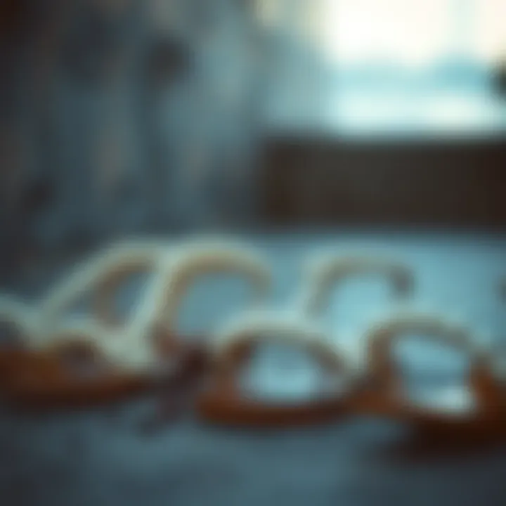 Diverse Styles: A Showcase of Pearl Sandals A variety of pearl sandals showcasing different styles and designs