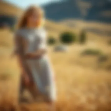 Eco-friendly materials used in contemporary knit skirt sets