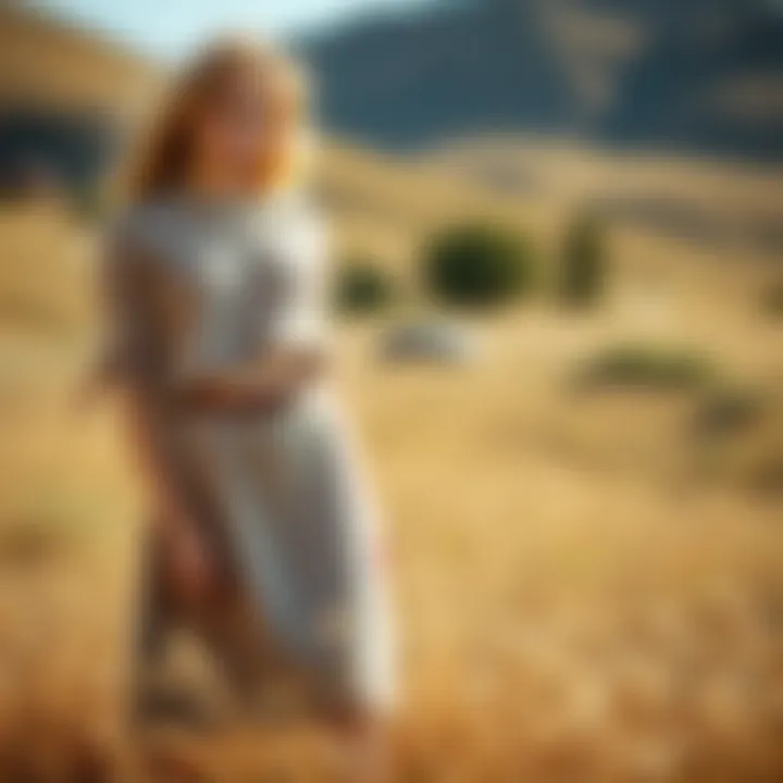 Eco-friendly materials used in contemporary knit skirt sets