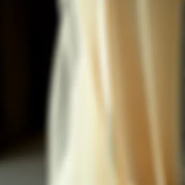 Close-up of luxurious mesh fabric highlighting its texture