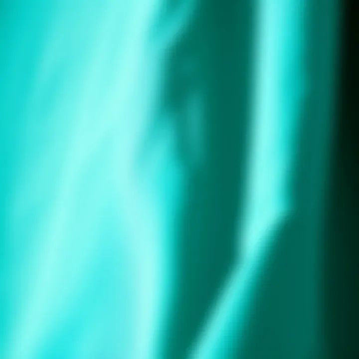 Fabric Quality Insight Close-up of teal fabric texture highlighting quality