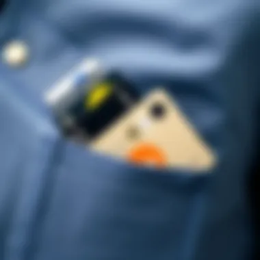 Functional Organization Stylish front pocket credit card holder organized with essential cards