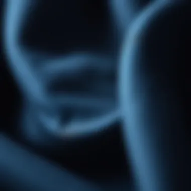 Close-Up of Spandex Fabric Texture A close-up of spandex fabric showcasing its texture and flexibility