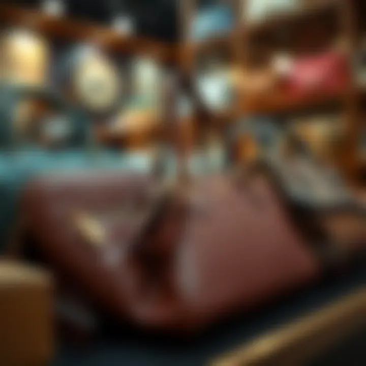 Diverse Styles of Organizer Purses Selection of purses with various styles and organizer designs