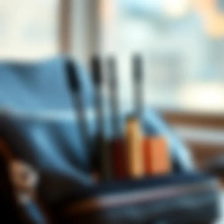 Travel Essentials with Mini Mascara Wands Travel kit featuring mini mascara wands for beauty on the go