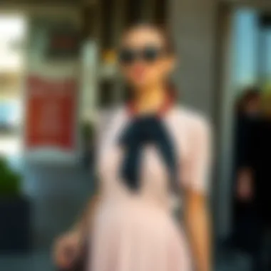 Accessorizing the Perfect Midi Dress Look Stylish accessories complementing a midi dress ensemble