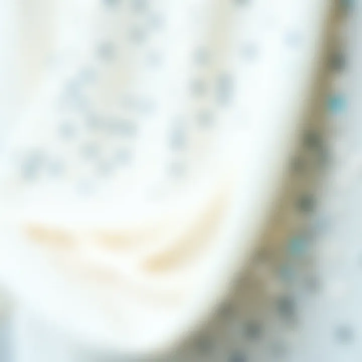 Draped white sequins fabric showcasing texture variations