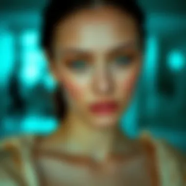 A makeup routine featuring non-shimmery highlighters integrated into daily application.